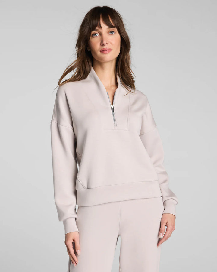 HALF ZIP AIRESSENTIALS SHAWL COLLAR