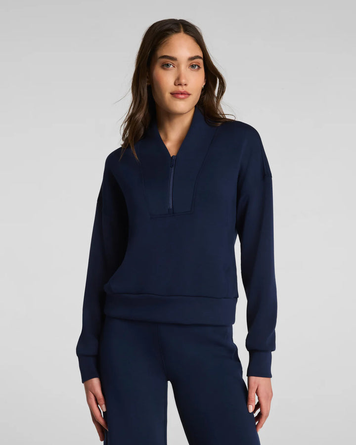HALF ZIP AIRESSENTIALS SHAWL COLLAR