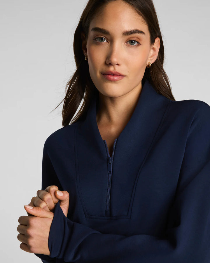 HALF ZIP AIRESSENTIALS SHAWL COLLAR
