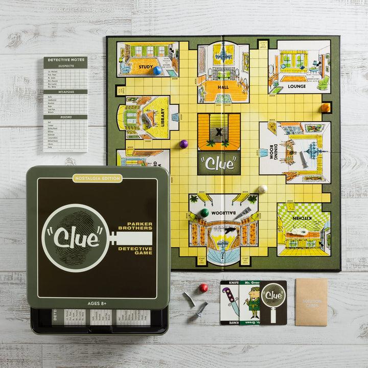 GAME CLUE NOSTALGIA TIN
