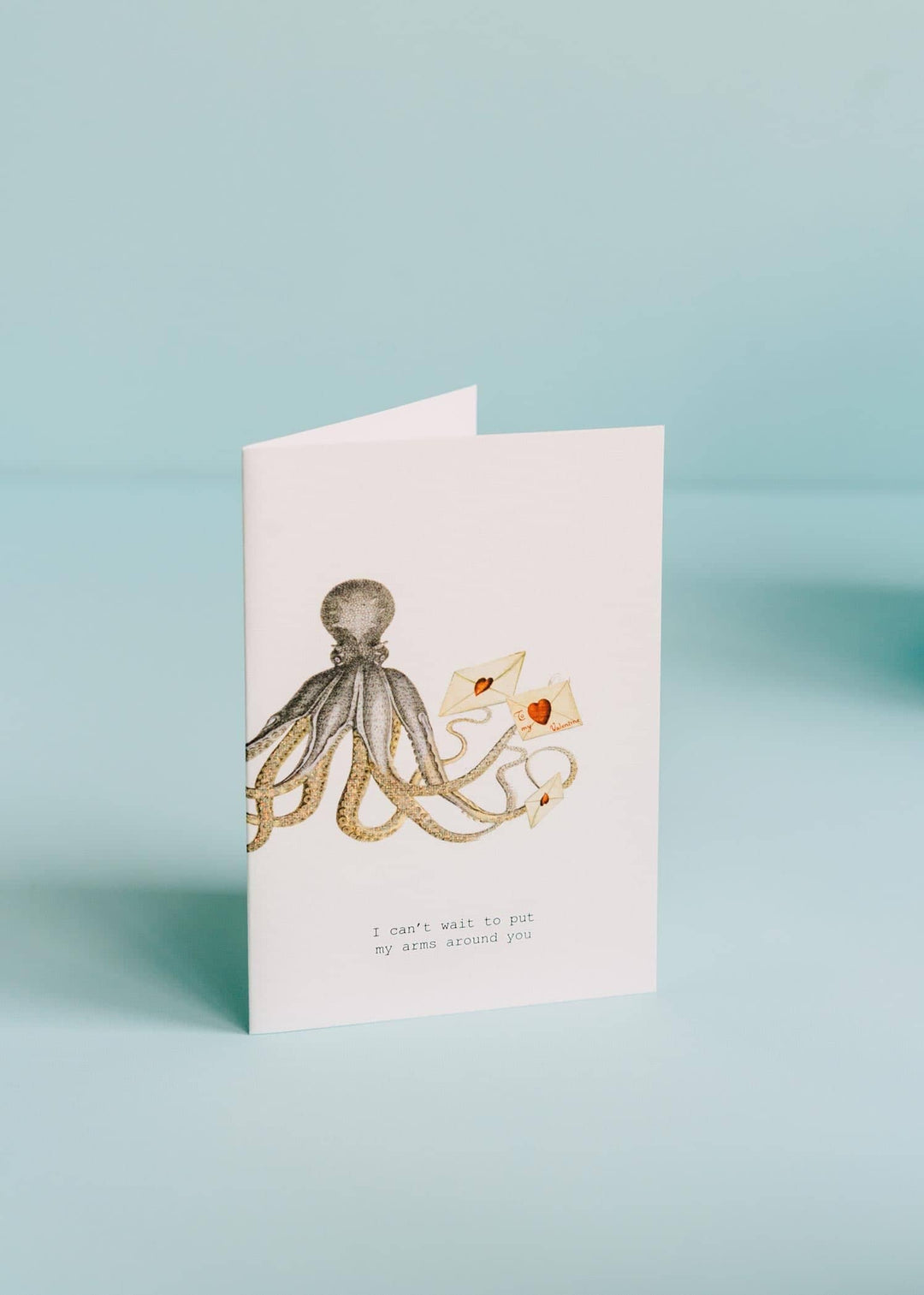 GREETING CARD ''CAN'T WAIT TO PUT MY ARMS AROUND YOU" #22846