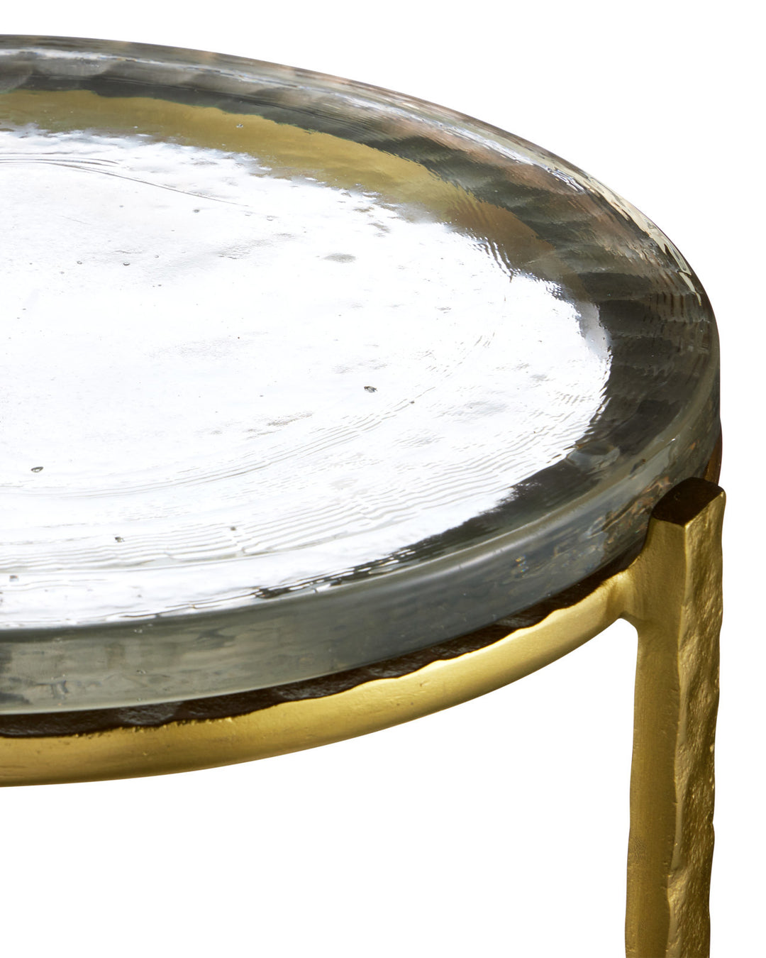 DRINK TABLE GOLD ACCENTS