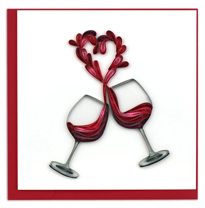 GREETING CARD "A TOAST TO LOVE"