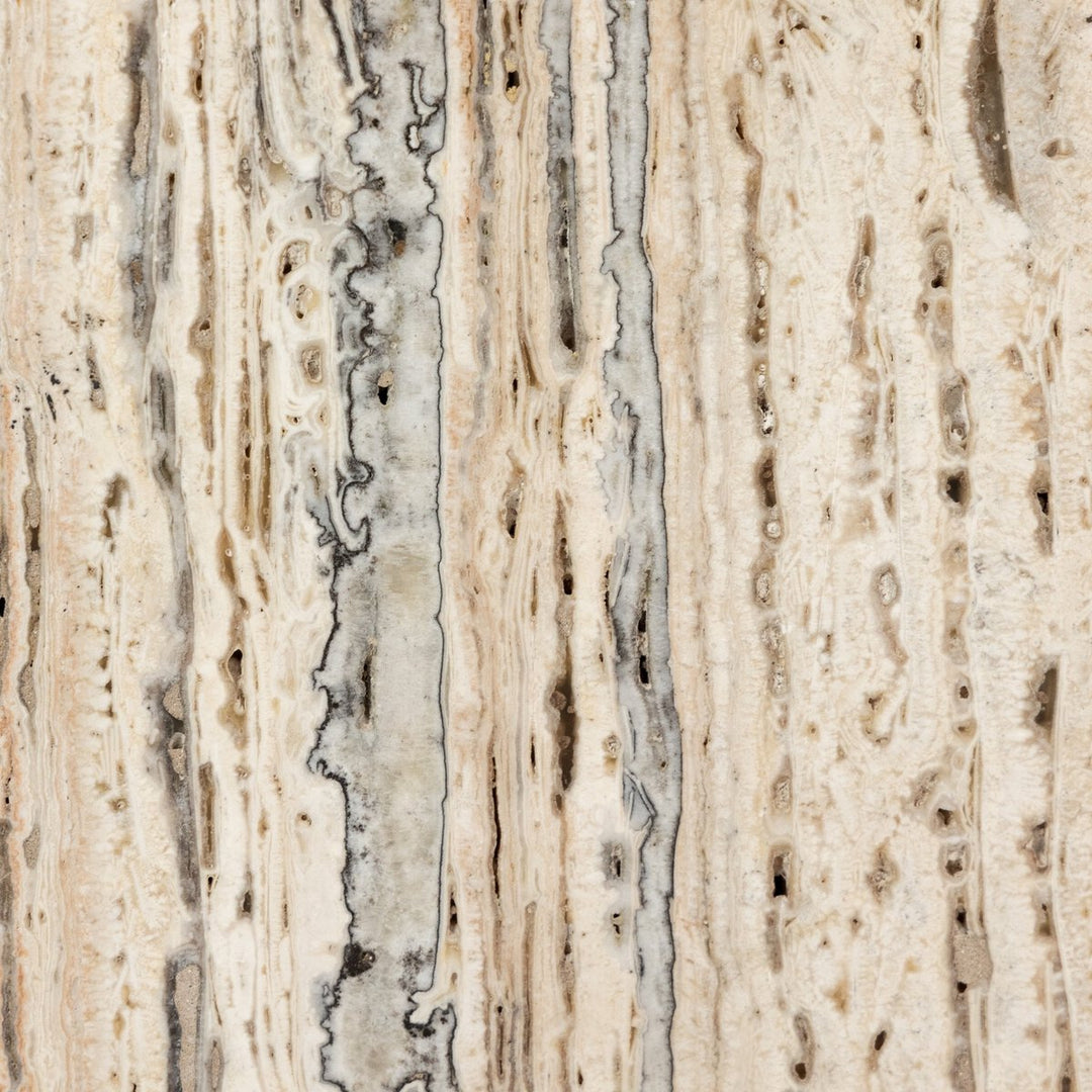 BOOKENDS WHITE TRAVERTINE STEPS