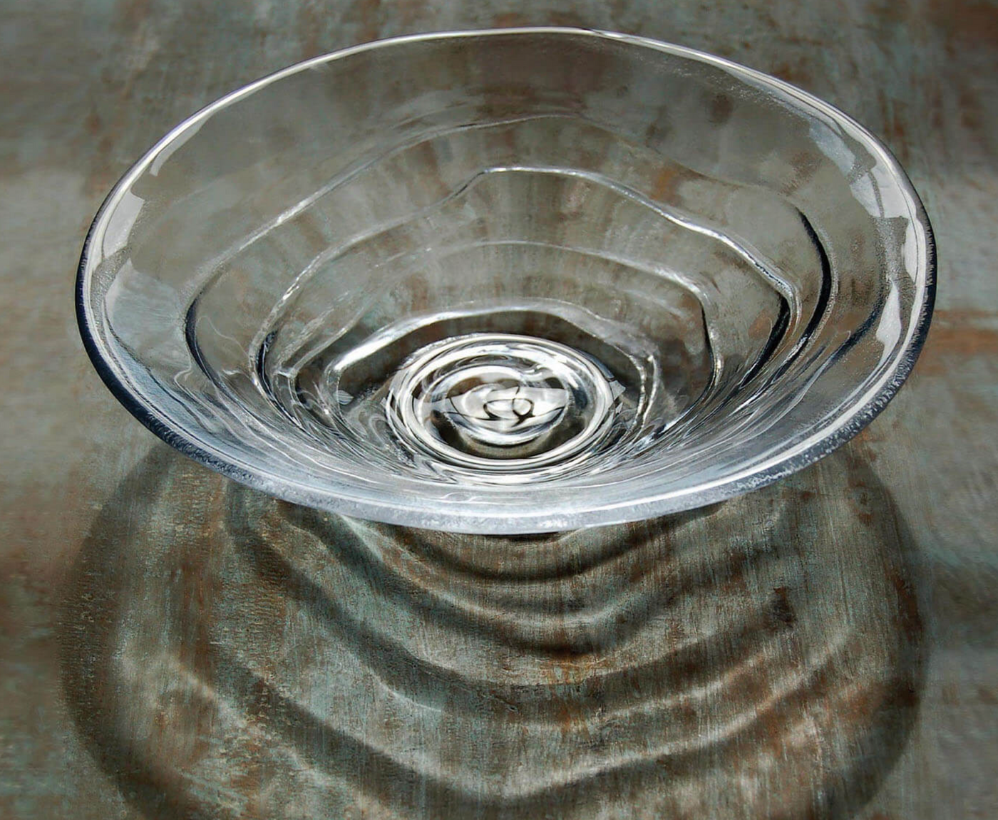 SIMON PEARCE BOWL GLASS THETFORD (Available in 3 Sizes)