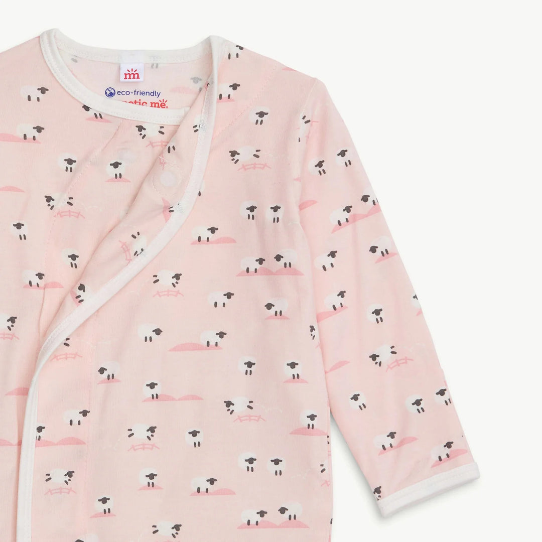 SLEEPER GOWN WITH HAT PINK MODAL