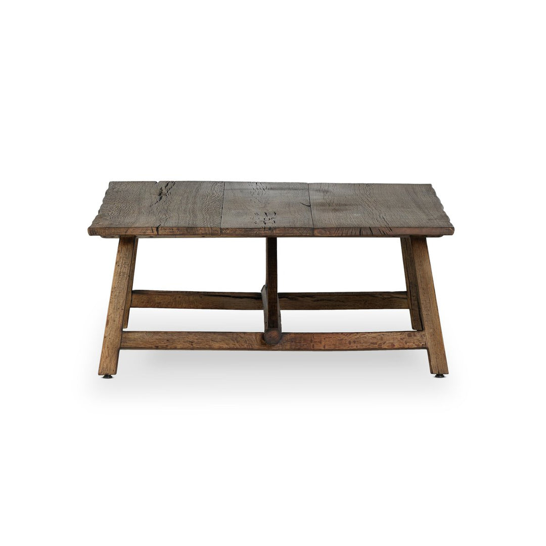 COFFEE TABLE BURNT BLEACHED OAK SMALL