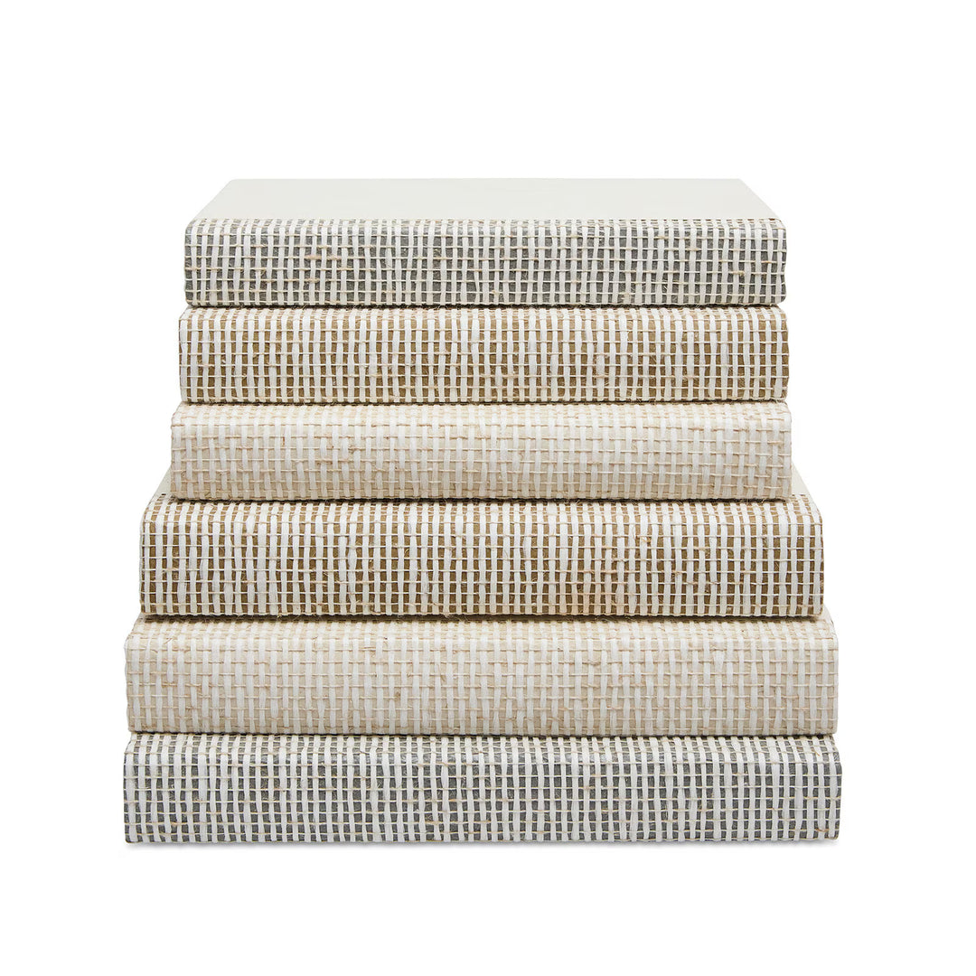 BOOK STACK PAPER GREY
