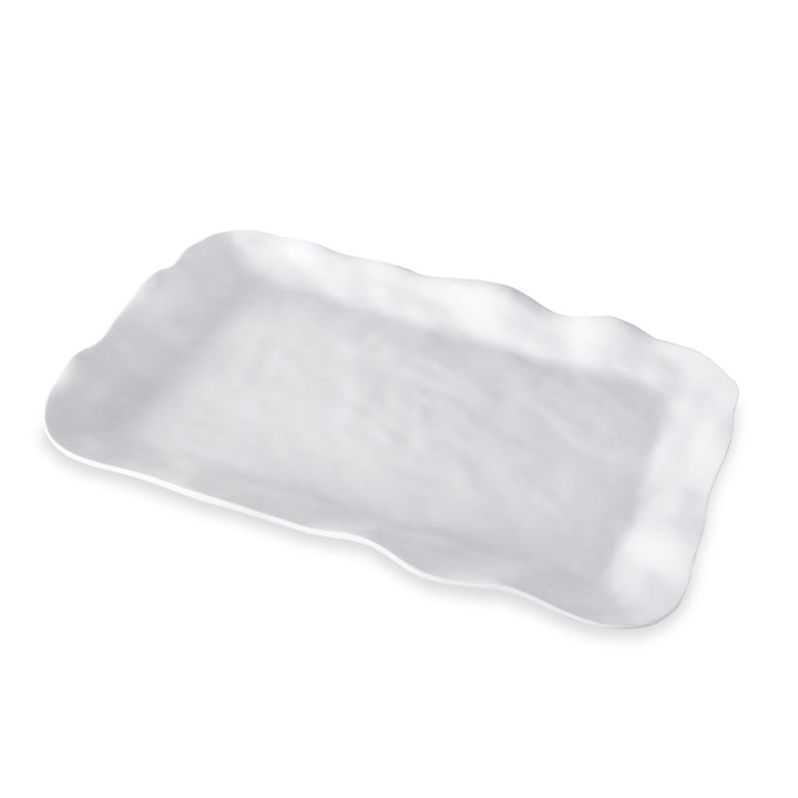 BOWL XL RECTANGULAR NUBE WHITE