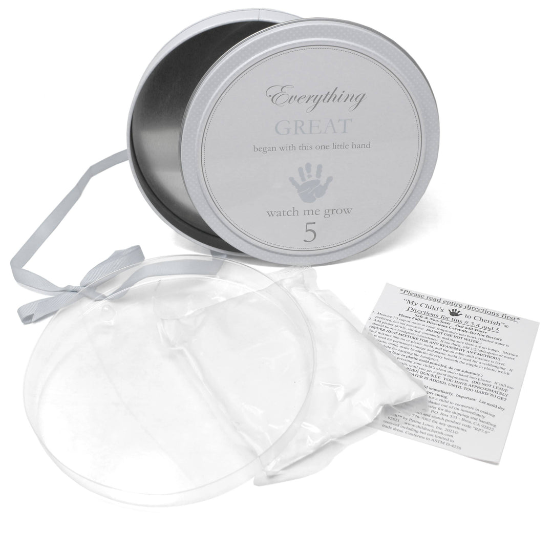 HANDPRINT TOWER OF TIME GRAY