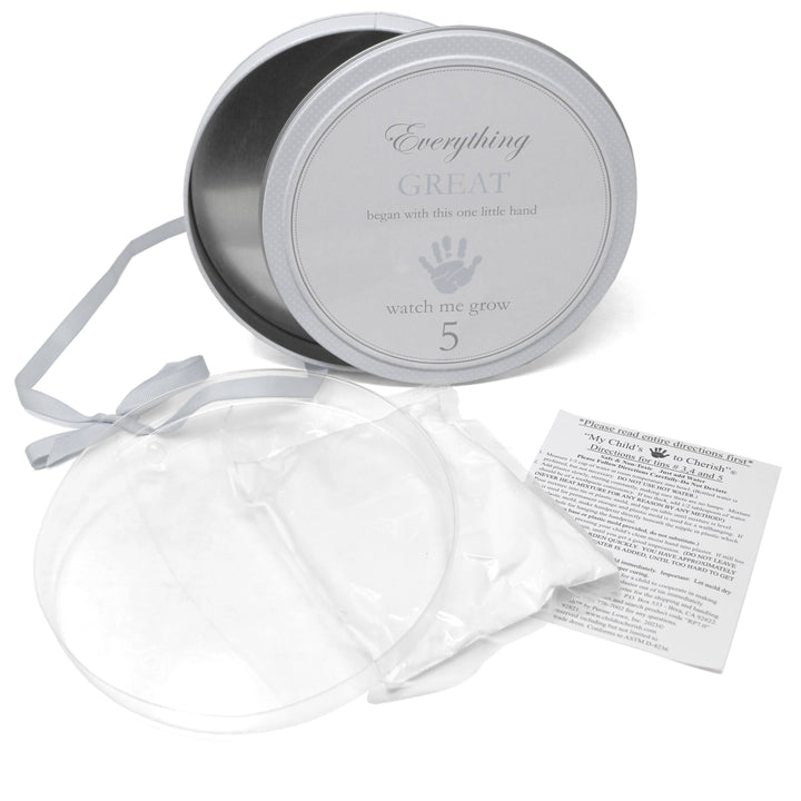 HANDPRINT TOWER OF TIME GRAY