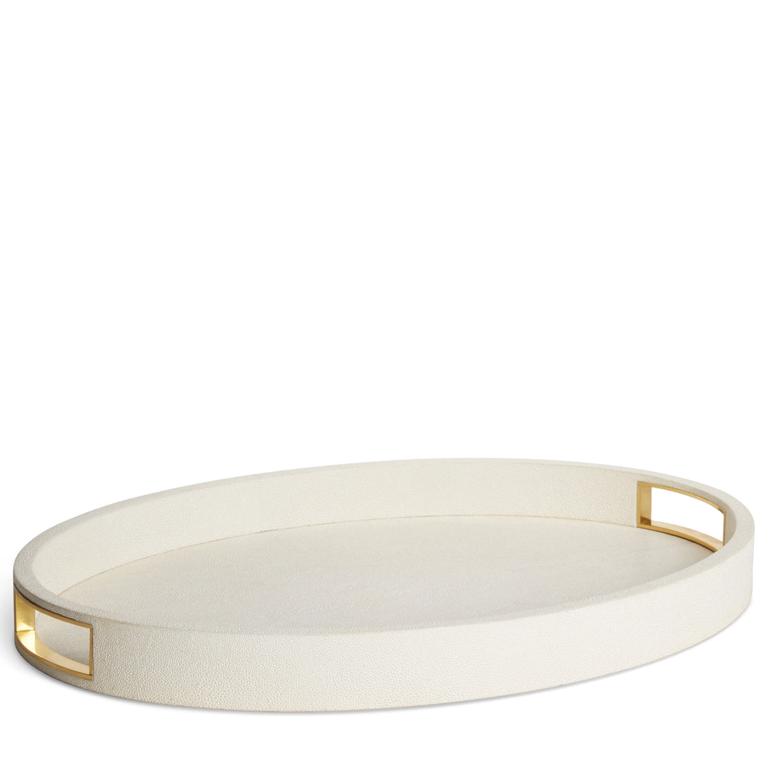 TRAY COCKTAIL MODERN SHAGREEN