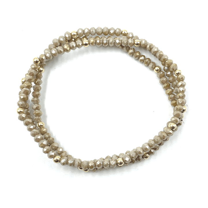 BRACELET SHIMMER CHAMPAGNE GOLD
