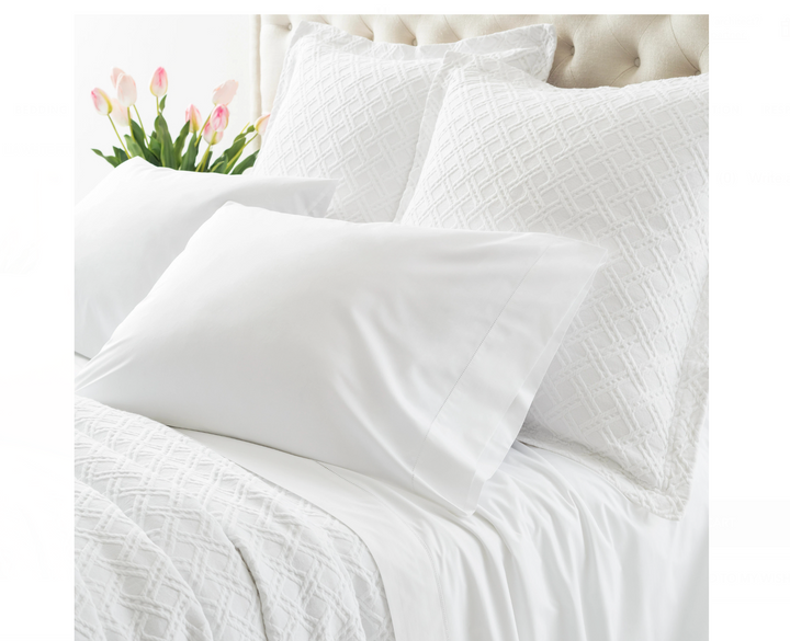 FITTED SHEET LIA WHITE
