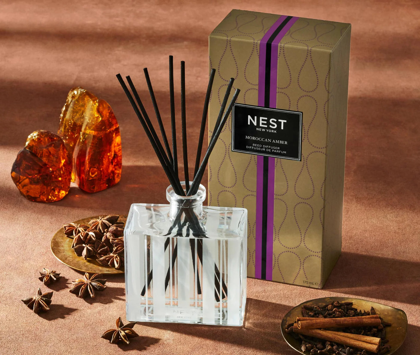 NEST REED DIFFUSER MOROCCAN AMBER