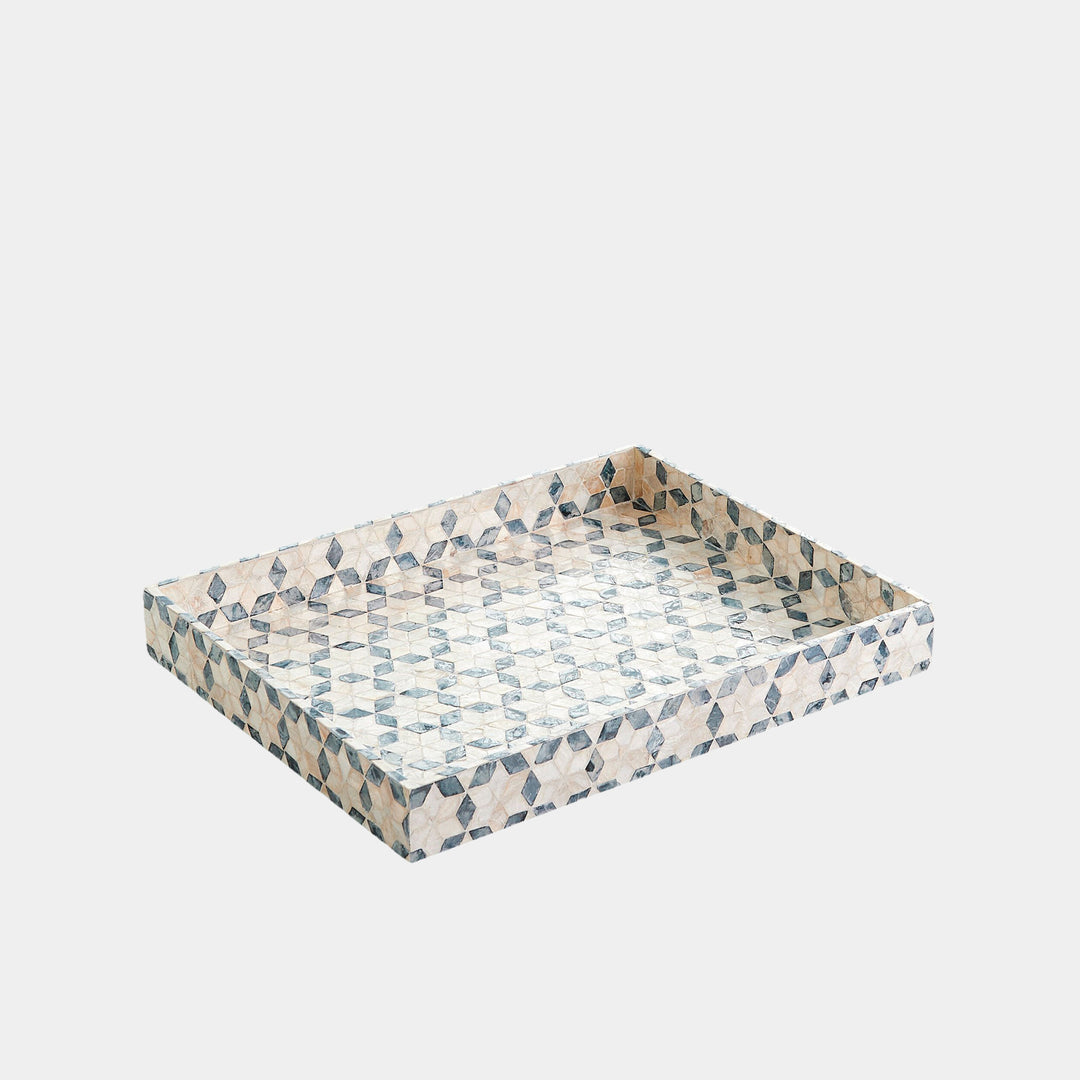 TRAY CAPIZ SHELL