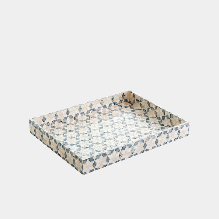 TRAY CAPIZ SHELL