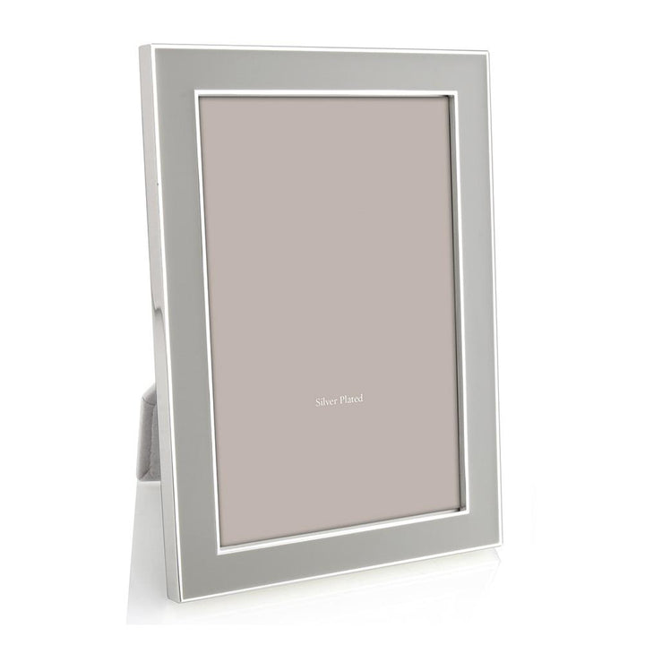 FRAME CHIFFON ENAMEL & SILVER