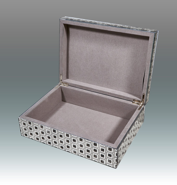 BOX ANTIQUE MIRRORED ART DECO