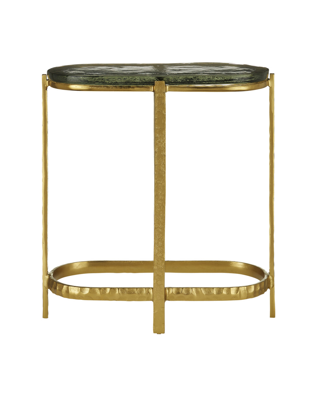 SIDE TABLE GOLD ACCENTS