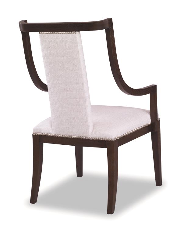 GRAY CHAIR WITH SILK MOHAIR