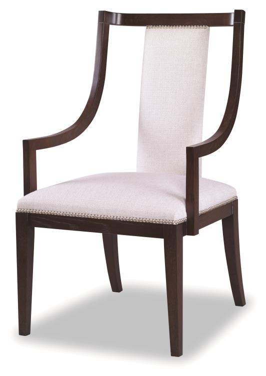 GRAY CHAIR WITH SILK MOHAIR