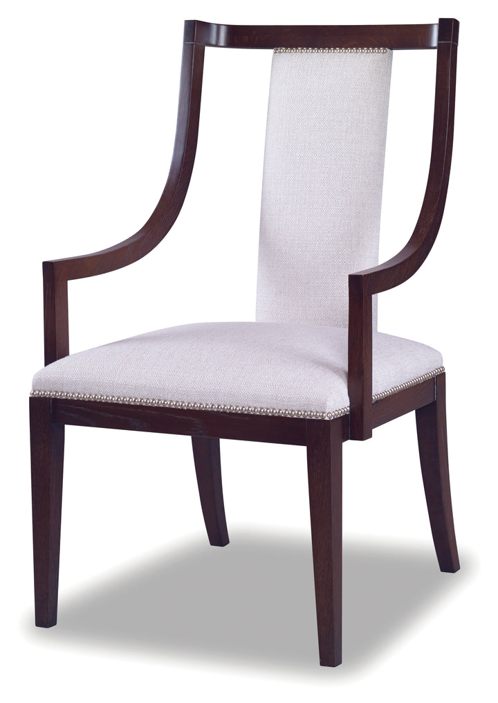 CHAIR GRAY WITH SILK MOHAIR #28761