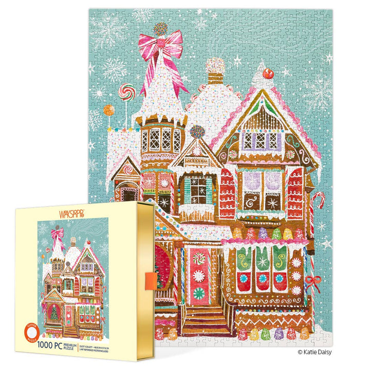 PUZZLE GINGERBREAD HOUSE 1000 PIECE