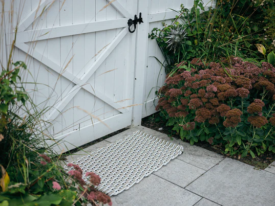 OUTDOOR DOORMAT FOG GRAY