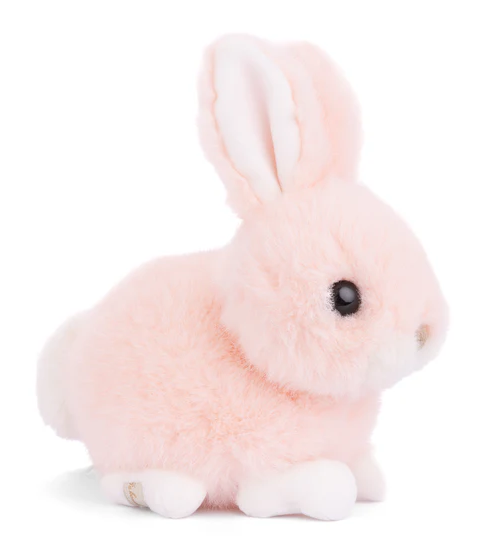 TOY PLUSH BUNNY PEACH