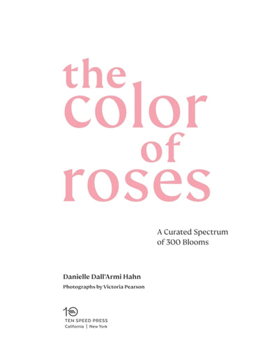 BOOK "COLOR OF ROSES"