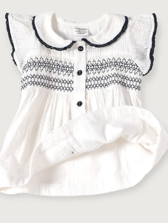 DRESS & BLOOMER SET OFF WHITE