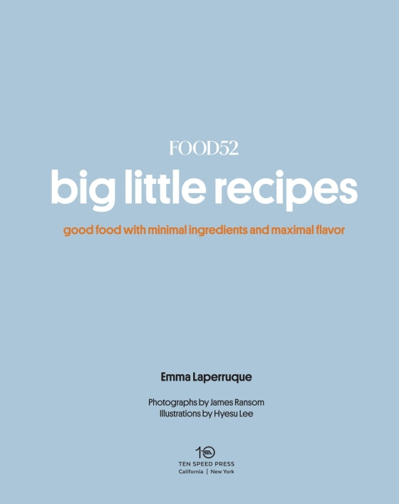 BOOK "BIG LITTLE RECIPES" #70440