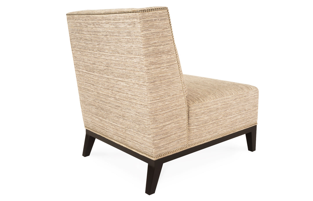 CHAIR DASH ARMLESS IN DOLCE STONE #58073