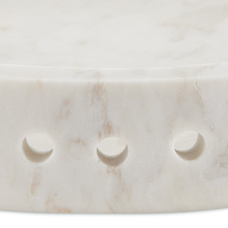 TRAY CUTOUT WHITE MARBLE (Available in 2 Sizes)