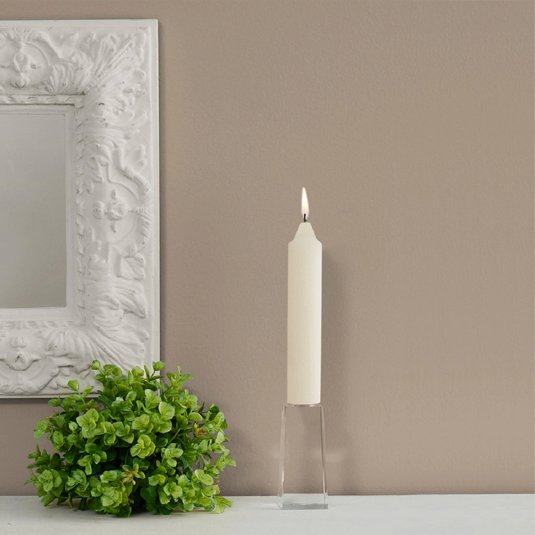 9" TAPER CANDLE TC IVORY