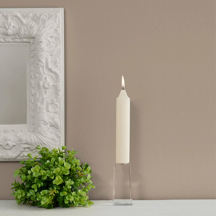 9" TAPER CANDLE TC IVORY