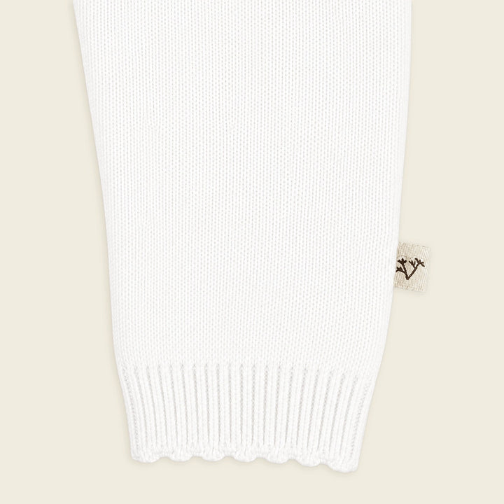 JUMPSUIT DOVE WHITE POINTELLE