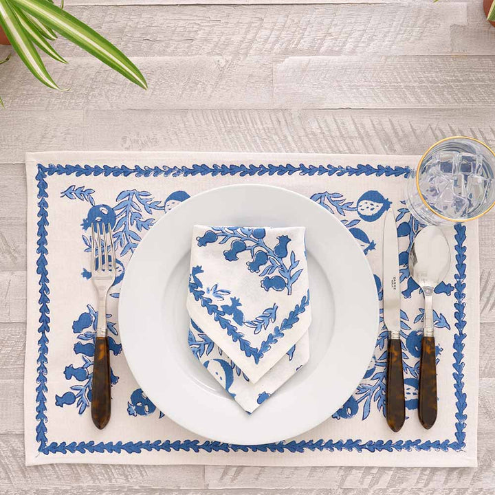 NAPKIN POM BELLS WEDGEWOOD
