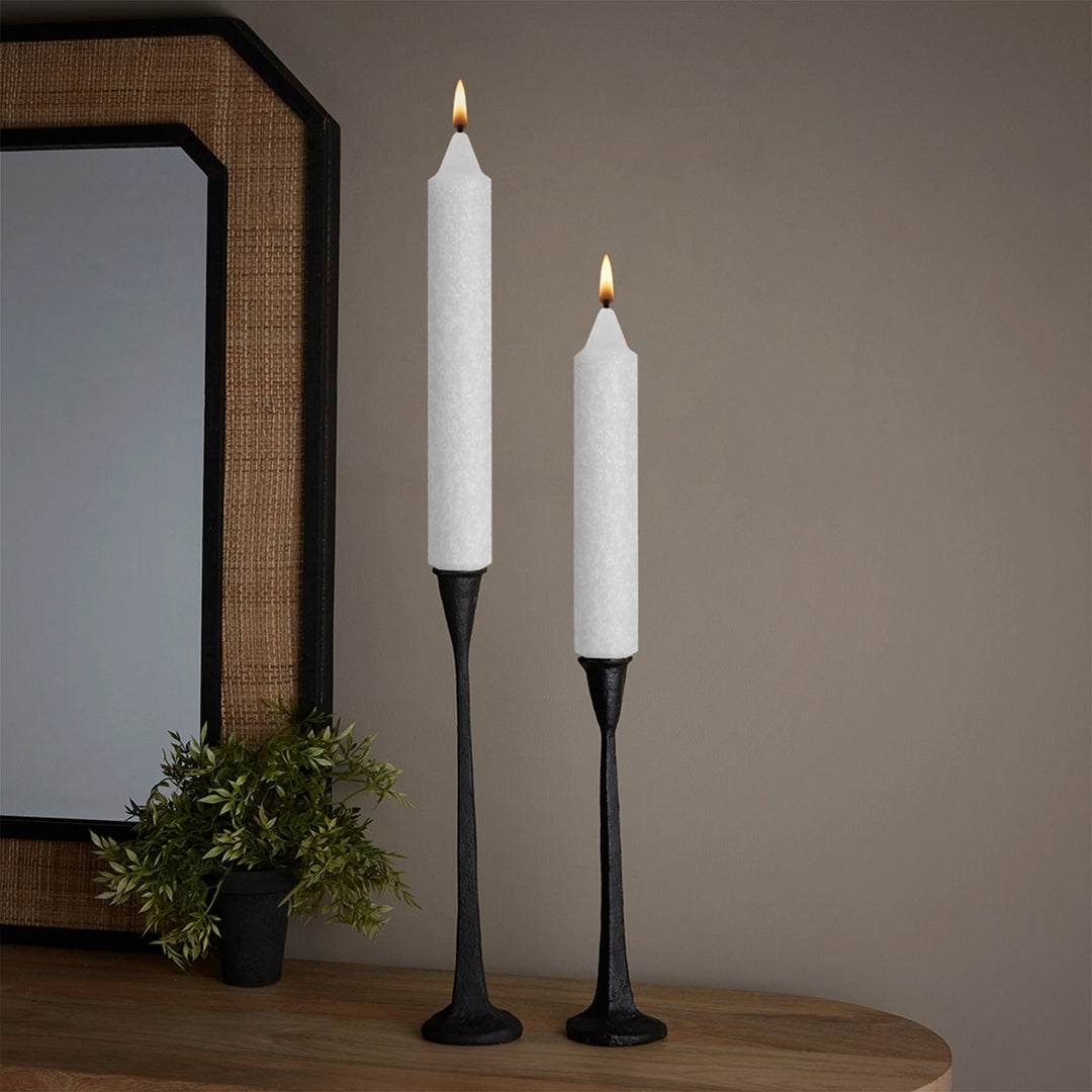 9" TAPER CANDLE TC WHITE