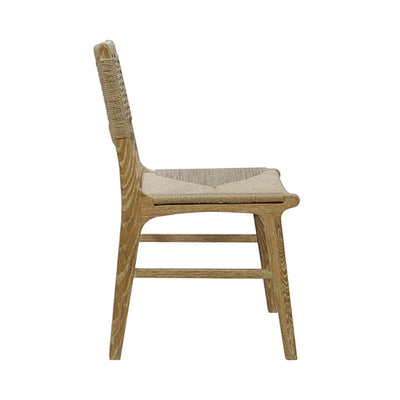 DINING CHAIR SQUARE BACK WOVEN