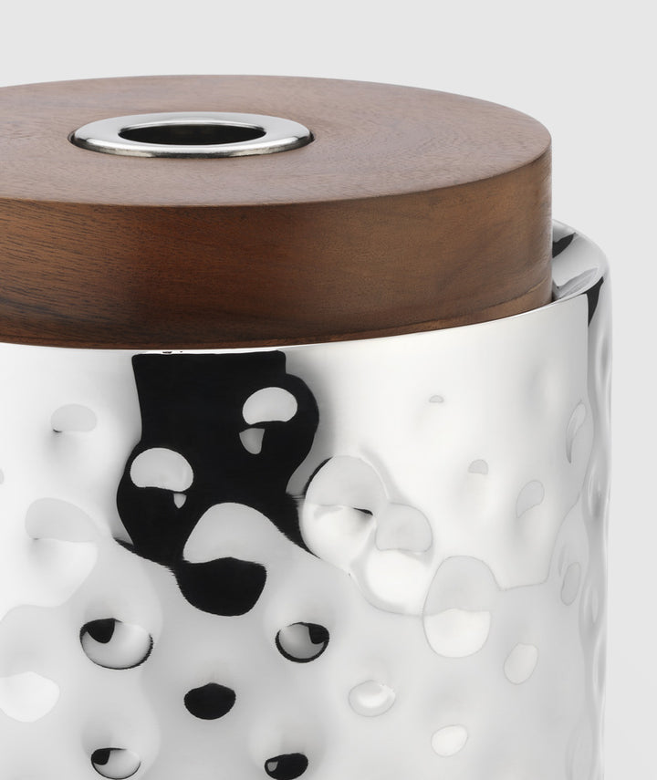 ICE BUCKET WITH WOOD LID #56888