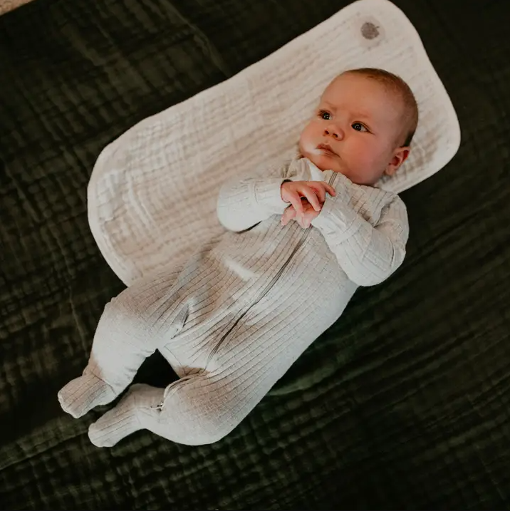 CLOTHS MUSLIN WHITE S/4 #72494