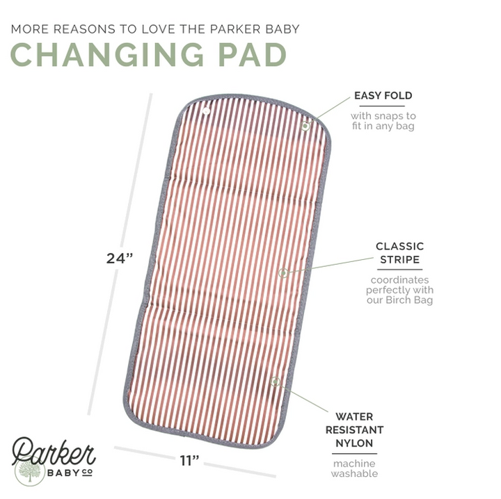 CHANGING PAD RED&WHITE #72954