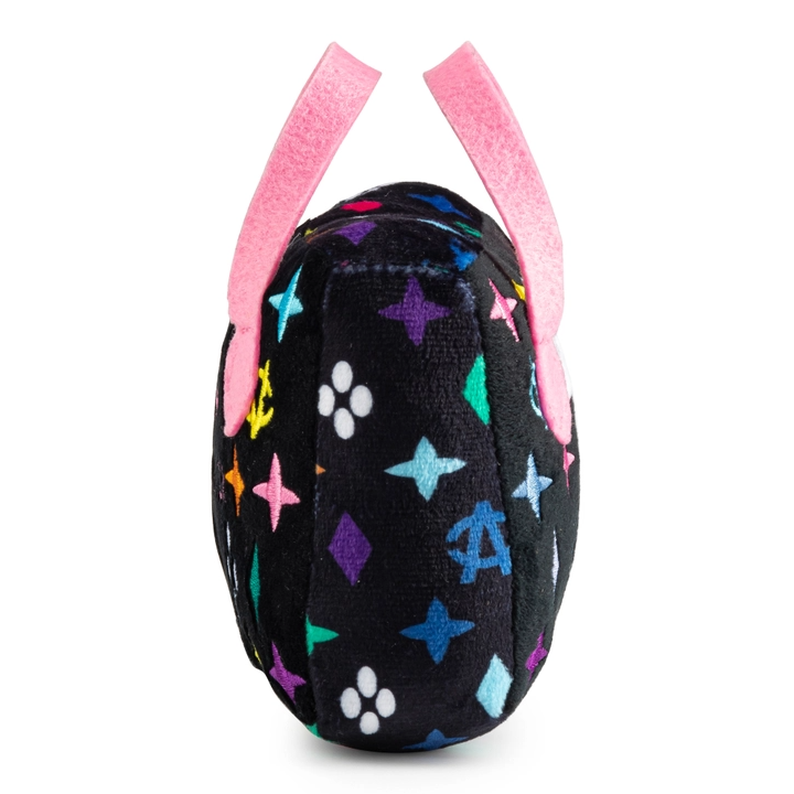 DOG TOY HANDBAG BLACK VUITON #71121