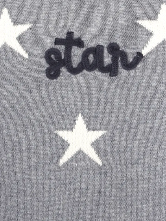 JUMPSUIT STAR HEATHER GREY