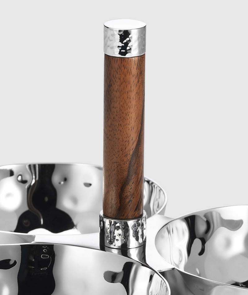 TRIO BOWL SET W/ WOOD HANDLE #52273