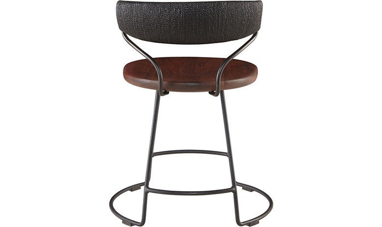 DANISH CORD SWIVEL DINING CHAIR