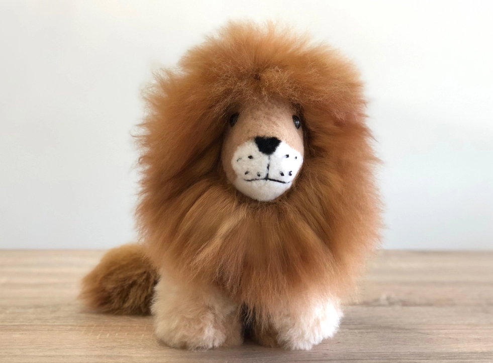 TOY LION ALPACA #21733
