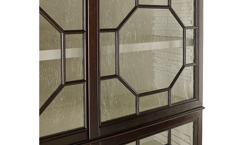 CHINESE CHIPPENDALE DISPLAY CABINET